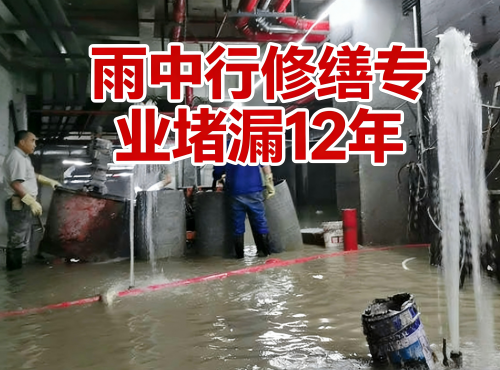 奉节地下室防水堵漏案例